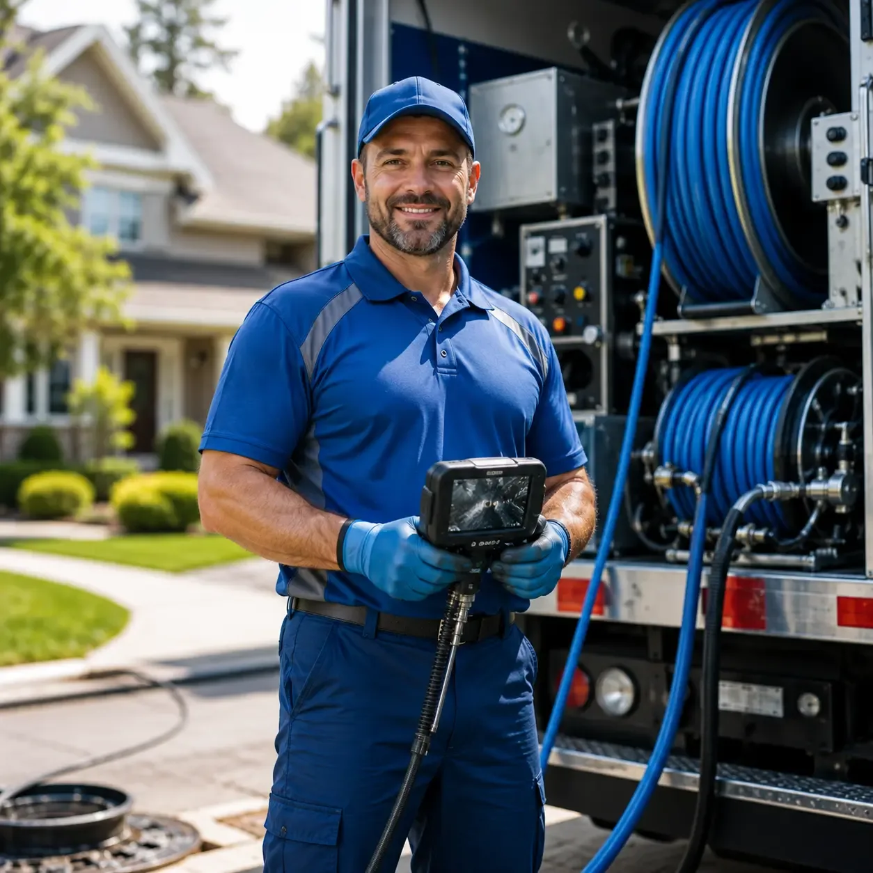 Local outdoor drain cleaning specialists in Reading, MI